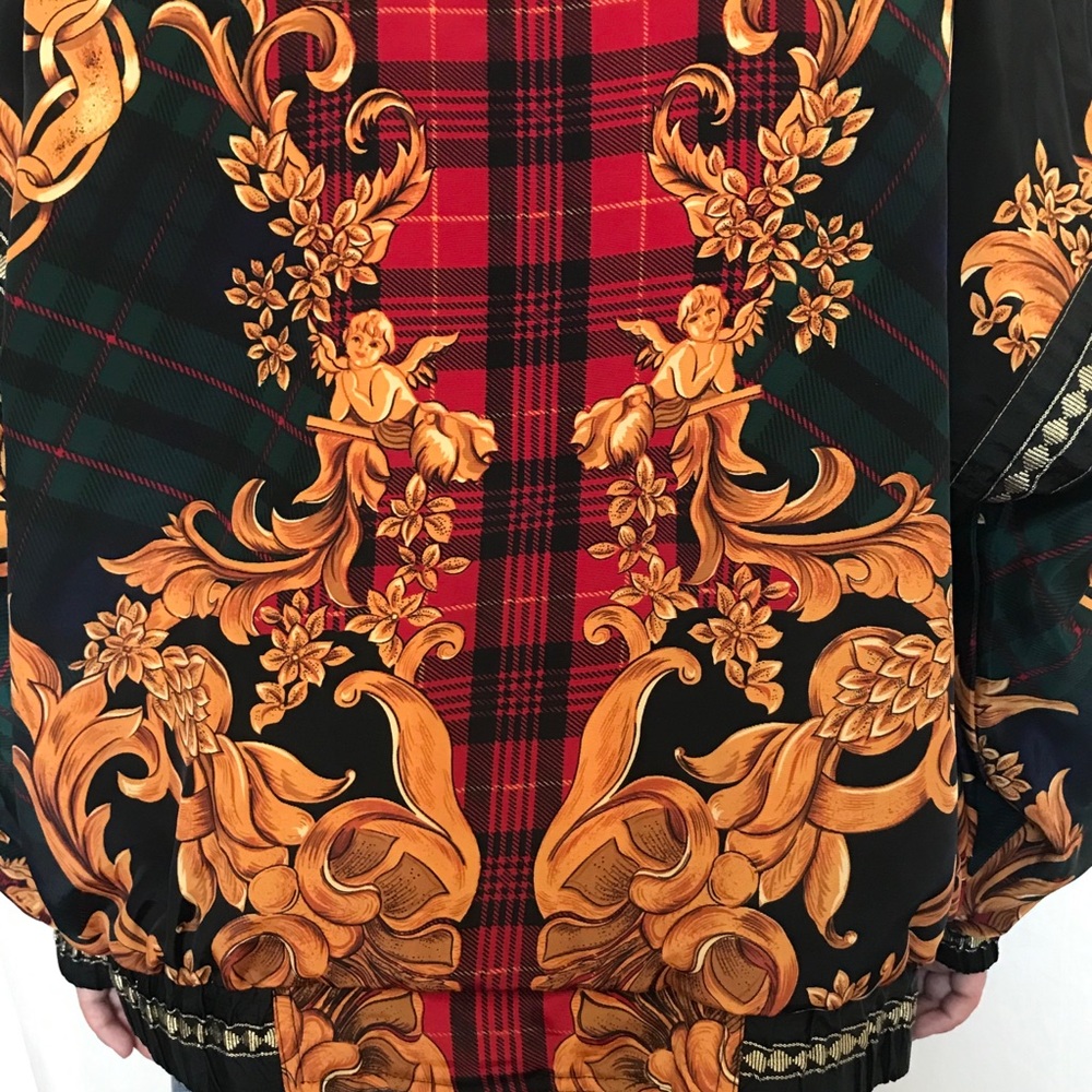 Vintage Baroque bomber jacket - Picture 4 of 6